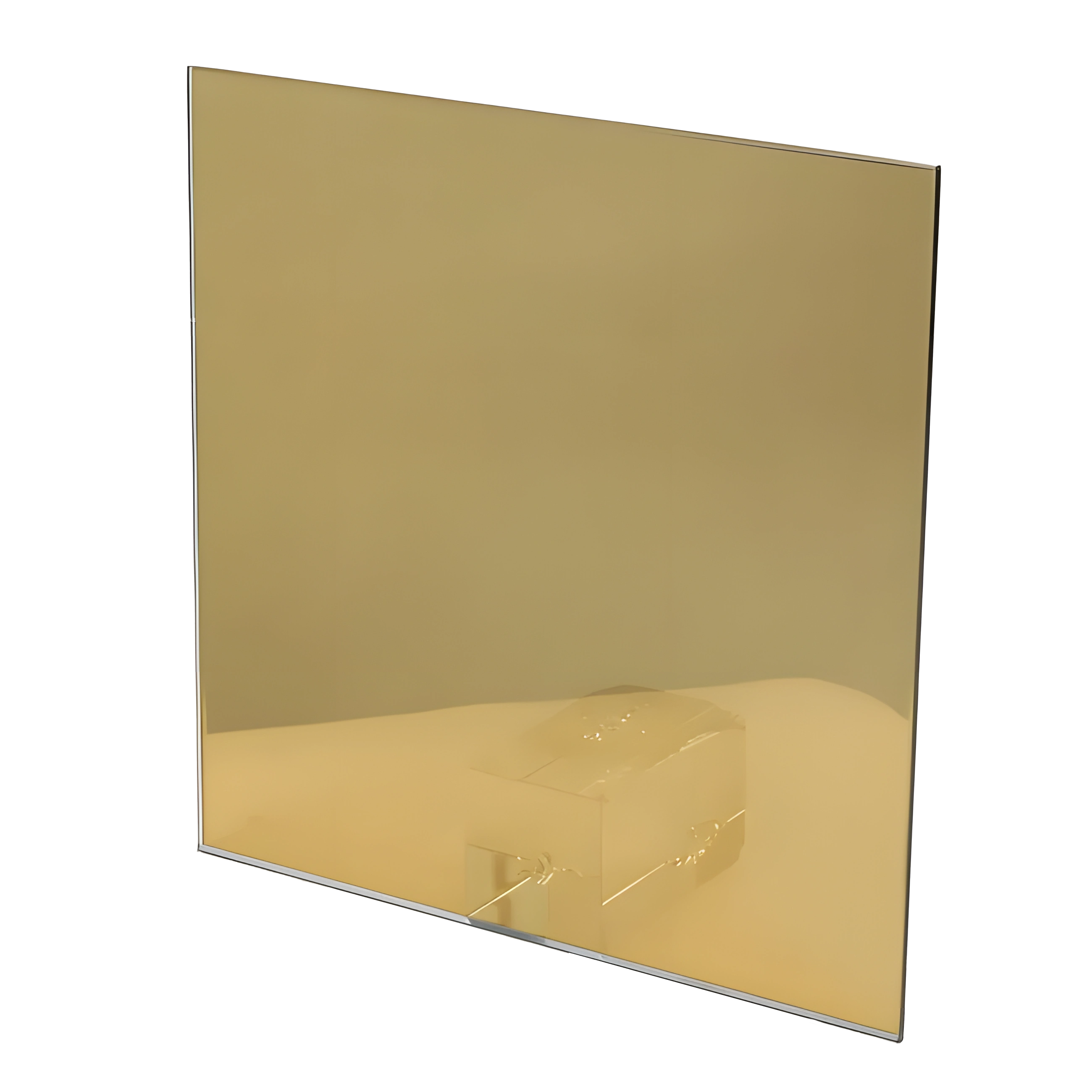 شیشه رفلکس طلایی