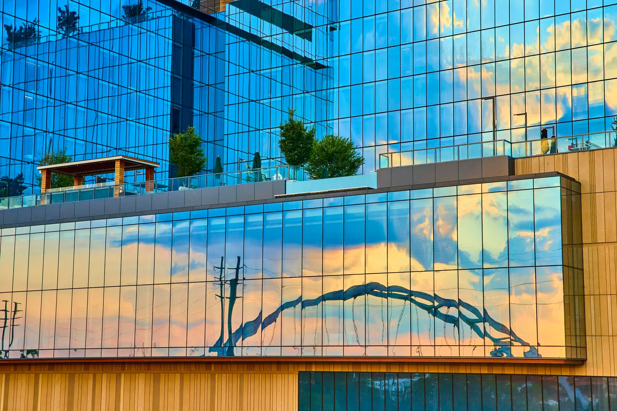 نمای ساختمان‌های اداری و تجاری