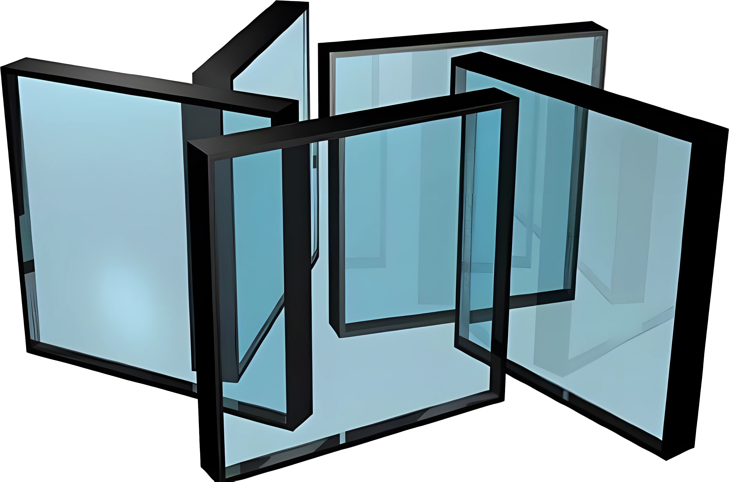 شیشه دوجداره رفلکس